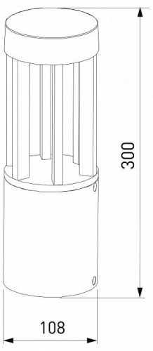 Светильник садово-парковый светодиодный Elektrostandard Apart a071001