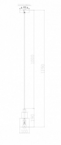 Подвесной светильник Freya Moke FR4006PL-01BS Подвесной светильник Freya Moke FR4006PL-01BS