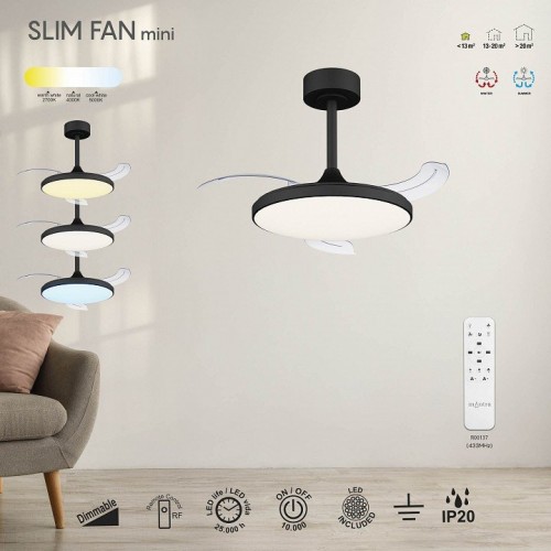 Люстра-вентилятор Mantra SLIM FAN mini 9056
