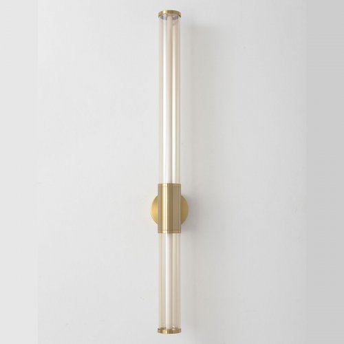Настенный светодиодный светильник Crystal Lux Lineup AP18W Led Brass