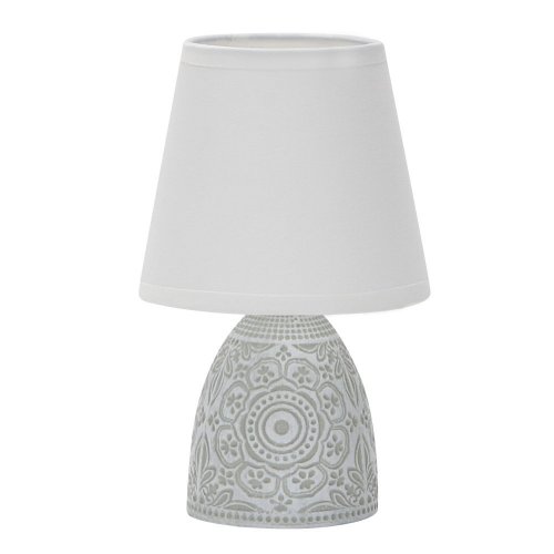 Настольная лампа Uniel UML-B301 E14 Lilght Grey UL-00010751 Настольная лампа Uniel UML-B301 E14 Lilght Grey UL-00010751