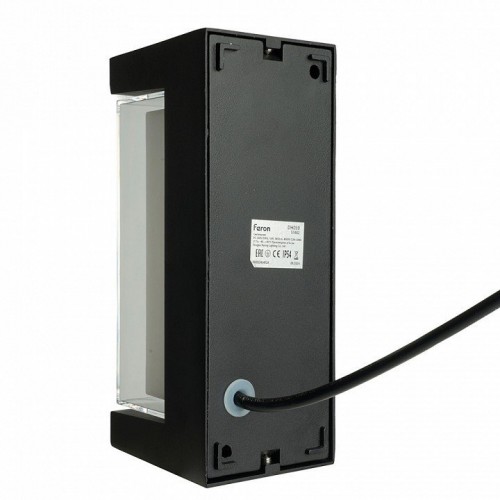 Светильник уличный светодиодный Feron DH059, 16W, 1400Lm, 3000K, черный 51482