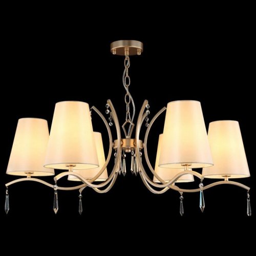 Подвесная люстра Crystal Lux Renata SP6 Gold