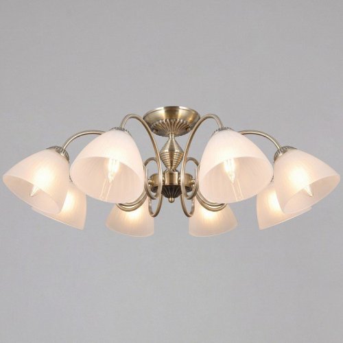 Люстра на штанге ILLUMICO  IL0897-8CSQ-26 AB ELITE