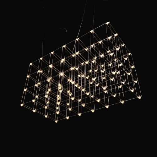 Подвесная люстра O-LUCE Cosmic Glass ячейка 20*20 см 11787611-6