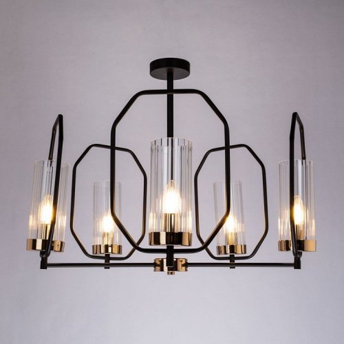 Потолочная люстра Arte Lamp Celaeno A7004PL-5BK