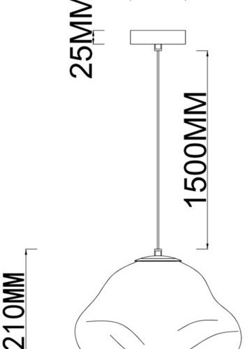 Подвесной светильник Wertmark Isola WE219.02.143