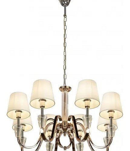Подвесная люстра iLamp Alesti P2424-8 Nickel