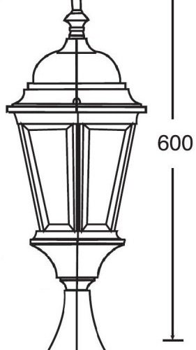 Наземный фонарь Oasis Light ASTORIA 2 91404L Gw Наземный фонарь Oasis Light ASTORIA 2 91404L Gw
