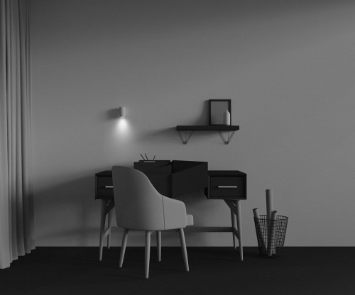 Настенный светильник Maytoni Calipso C106WL-01-GU10-W