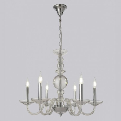 Подвесная люстра Crystal Lux ARABESQUE SP6 CHROME