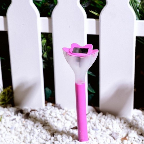 Наземный низкий светильник Uniel Pink Crocus UL-00001762