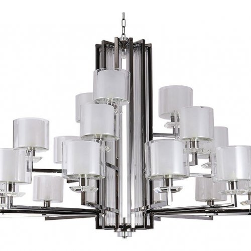 Подвесная люстра Newport 4401 4412+6+3/C black glossy Подвесная люстра Newport 4401 4412+6+3/C black glossy