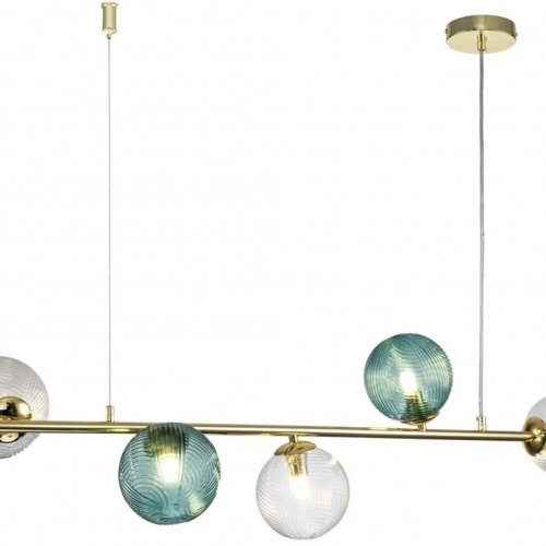 Подвесная люстра Indigo Selva 11032/5PL Gold V000297