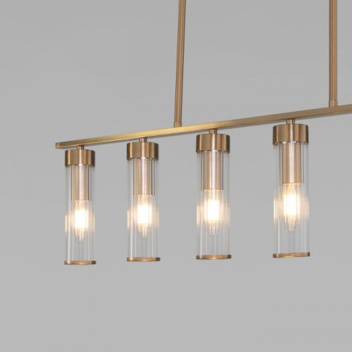 Потолочная люстра Eurosvet Oriens 60166 латунь