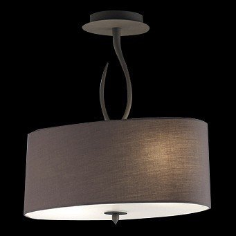 Потолочная люстра Mantra Lua Ash Grey 3690 Потолочная люстра Mantra Lua Ash Grey 3690