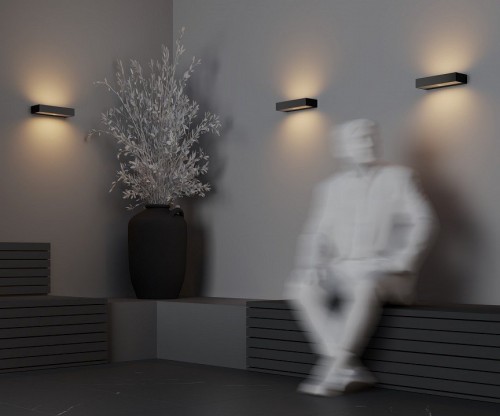 Настенный светильник уличный Maytoni Lot O428WL-L20GF3K