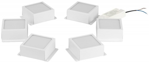 Точечный светильник ЭРА SPO-6 SPO-646-3-5K-W6