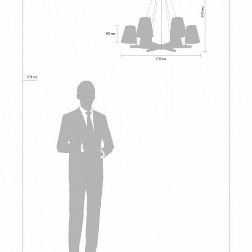 Подвесная люстра Freya Arellano FR8019PL-06W