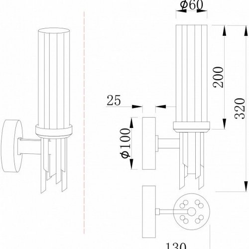 Бра Stilfort Graff 2170/05/01W Бра Stilfort Graff 2170/05/01W