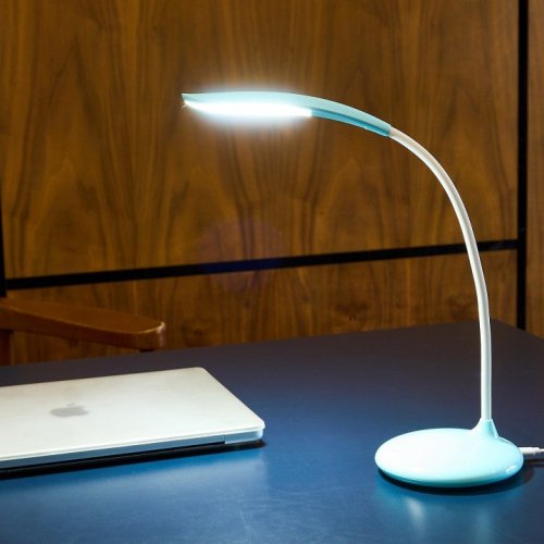 Настольная лампа (UL-00004140) Uniel TLD-558 Blue/LED/280Lm/5000K/Dimmer Настольная лампа (UL-00004140) Uniel TLD-558 Blue/LED/280Lm/5000K/Dimmer