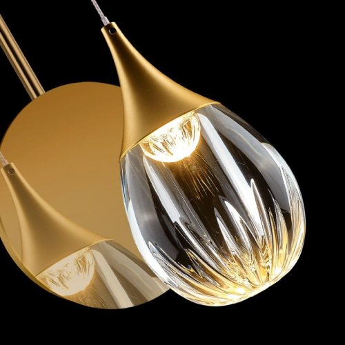 Бра Stilla MB24001004-1A gold/clear