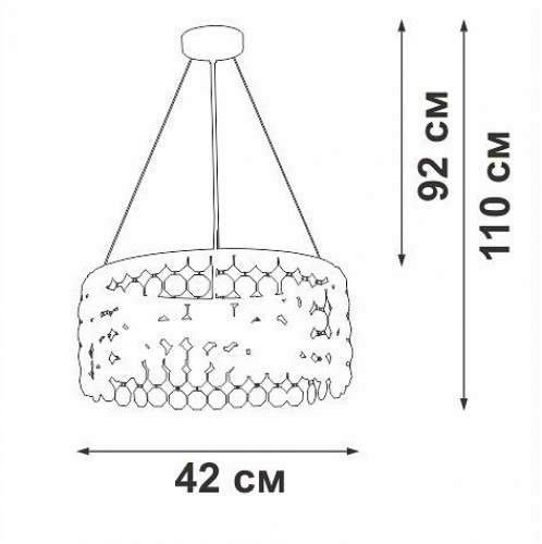 Потолочная люстра Vitaluce V5329-8/3S Потолочная люстра Vitaluce V5329-8/3S