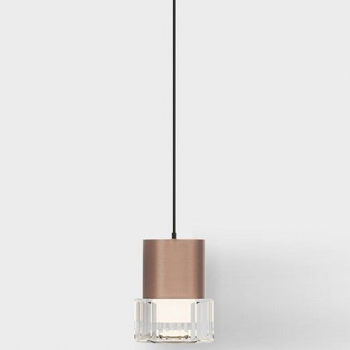 Подвесной светодиодный светильник Italline IT014-0203 rose gold