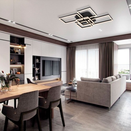 Потолочный светильник LED4U L11003-5 BK