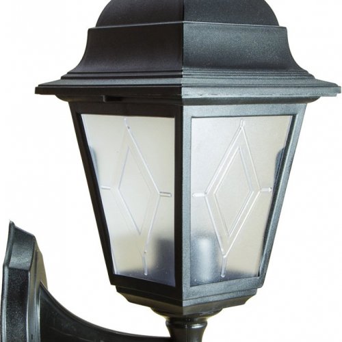 Настенный фонарь уличный Uniel UUL-A01S 60W/E27 IP44 BLACK