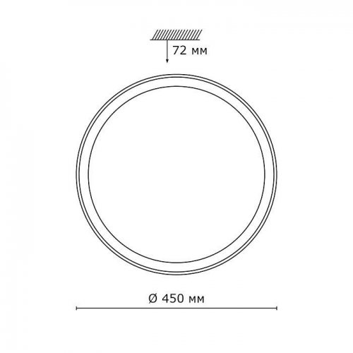 Настенно-потолочный светильник Sonex Kabrio 2049/DL