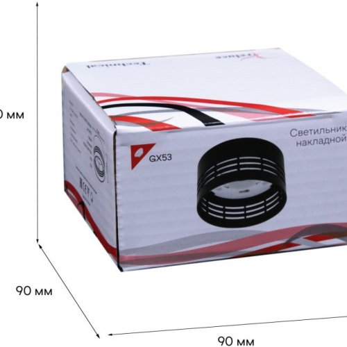 Точечный светильник  53014-9.5-001CT GX53 BK