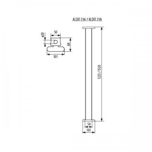 Линейный светильник Kanlux ALDO 236 4603