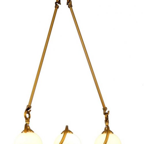 Подвесная люстра DeLight Collection KG1212P KG1212P-3 brass