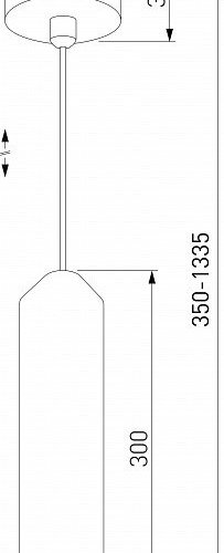Подвесной светильник Elektrostandard 50310 LED a067069 Подвесной светильник Elektrostandard 50310 LED a067069