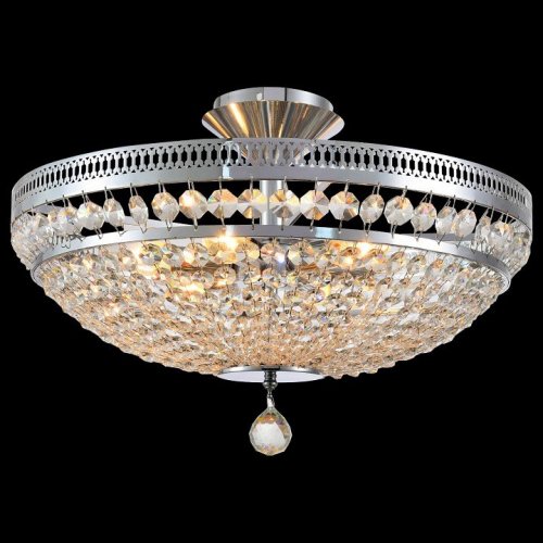 Потолочная люстра Natali Kovaltseva Barocco BAROCCO 81405/6C CHROME Потолочная люстра Natali Kovaltseva Barocco BAROCCO 81405/6C CHROME