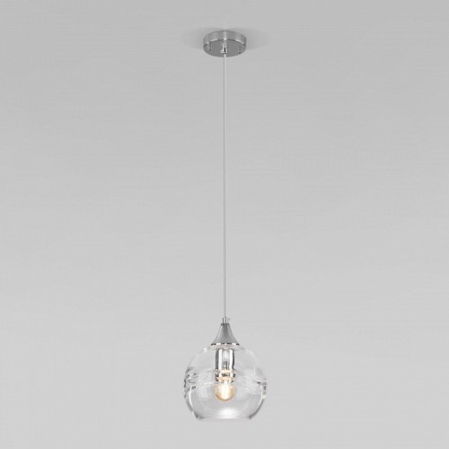 Подвесной светильник Eurosvet Lotus 50221/1 прозрачный Подвесной светильник Eurosvet Lotus 50221/1 прозрачный