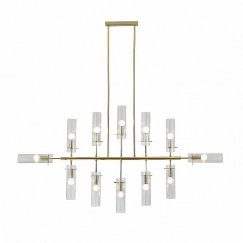 Люстра на штанге Indigo Saetta 11053/12R Gold