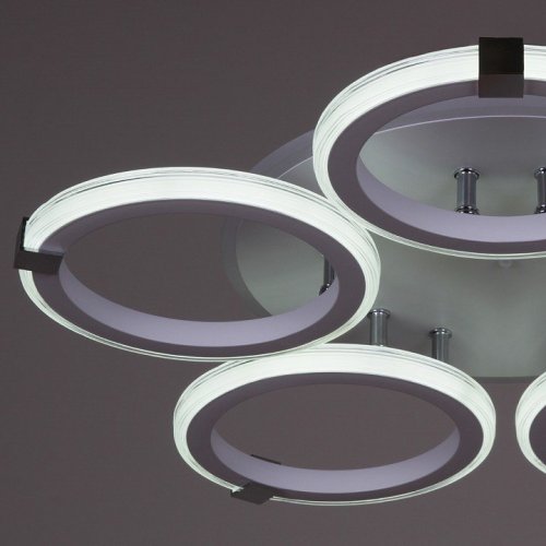 Потолочная люстра Reluce 06319-3.3-05 WH+CR (RGB)