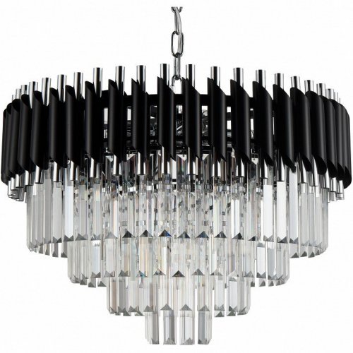 Подвесная люстра Darian DARIAN 76017/10C CHROME BLACK