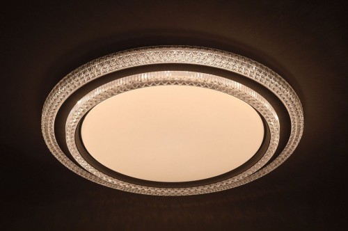 Потолочный светильник ЭРА SPB-6 Sunny 86W-3K-6,5K-RC WH+GR