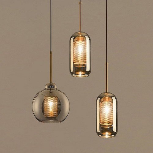 Подвесной светильник ImperiumLoft CATCH catch-smoky01