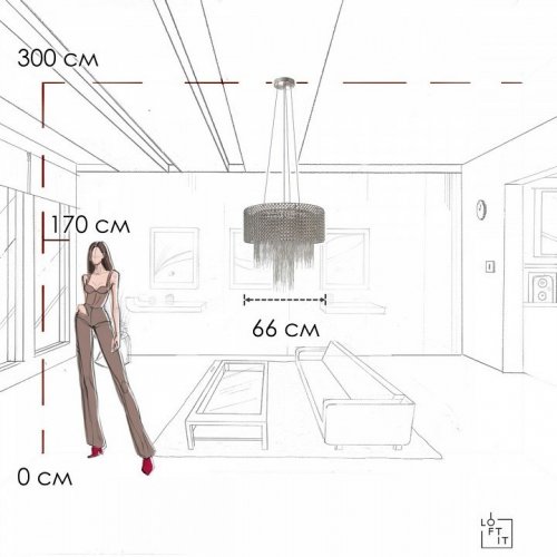 Люстра LOFT IT Opera 10406/660 Люстра LOFT IT Opera 10406/660