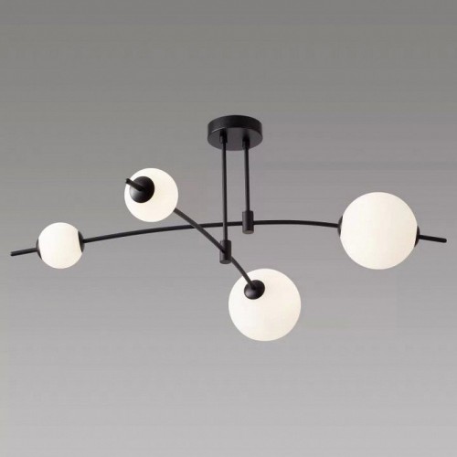 Потолочная люстра iLedex Epical 6827-4 BK+WH Потолочная люстра iLedex Epical 6827-4 BK+WH