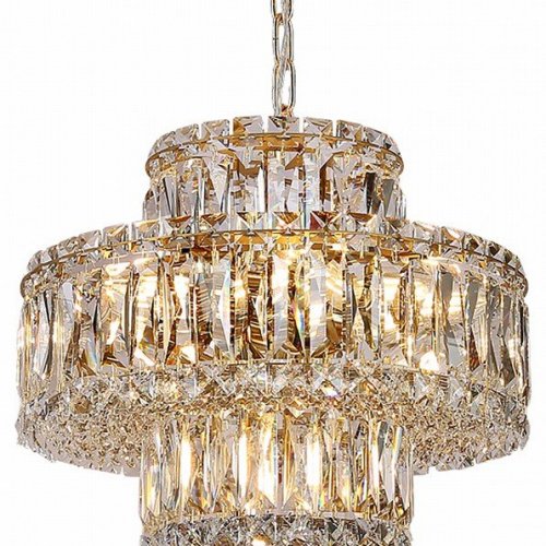 Подвесная люстра Newport 8450 8458+3/C gold