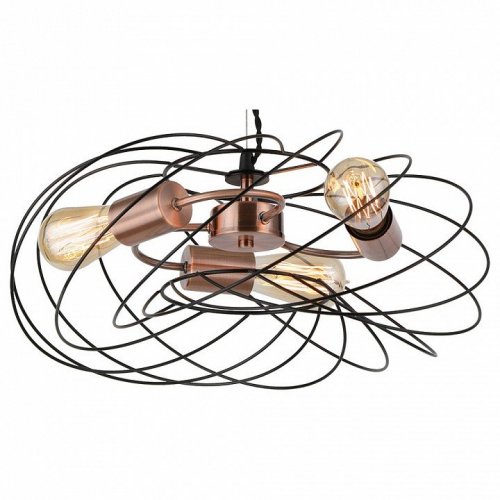 Подвесная люстра Lussole Loft Brooks LSP-8246 Подвесная люстра Lussole Loft Brooks LSP-8246