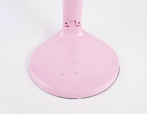 Настольная лампа офисная Ambrella light DE550 DE551 PI розовый LED 3000-6400K 8W