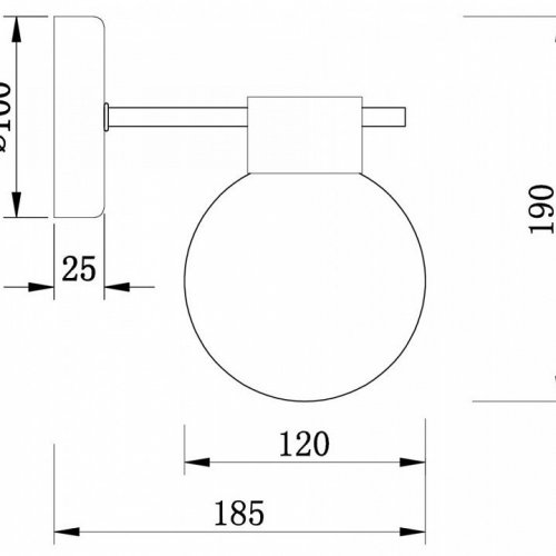 Бра Gatsby FR5233WL-01BS