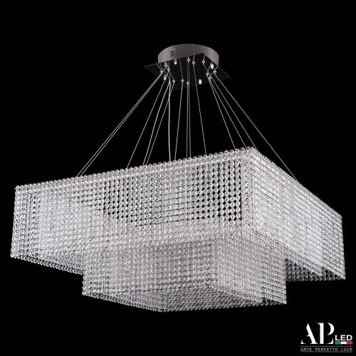 Подвесная люстра APL LED Sicilia SH04.86.2D.A.Ni.4000