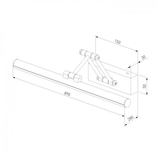 Светильник настенный светодиодный Elektrostandard Monza a071216 Светильник настенный светодиодный Elektrostandard Monza a071216